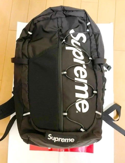 Supreme 2017SS Backpack "Black"