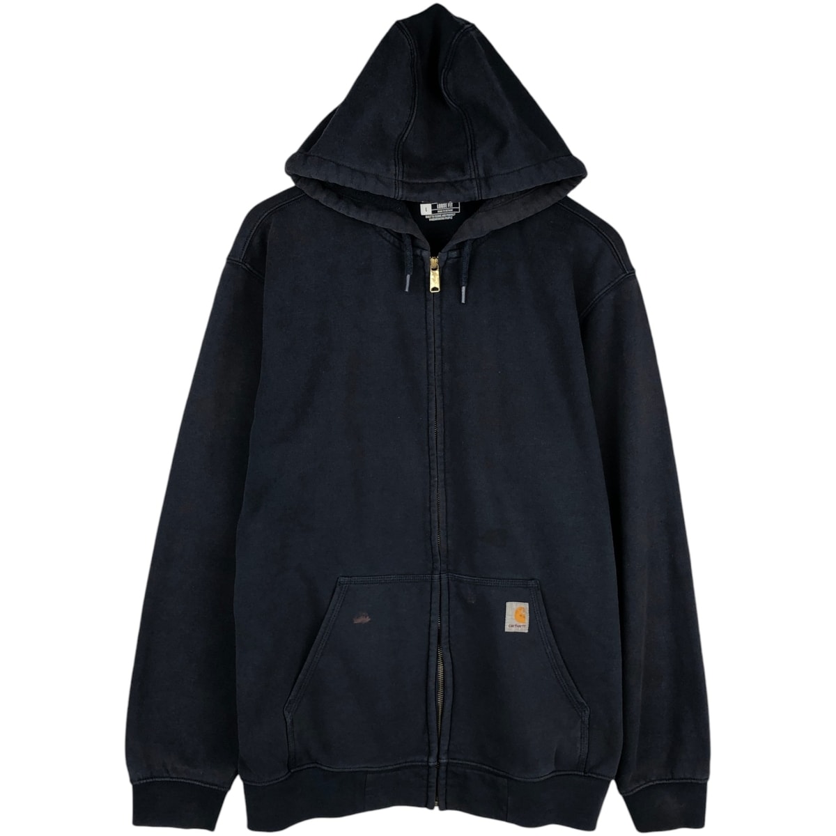 古着 カーハート Carhartt Loose Fit スウェットフルジップパーカー メンズL相当/eaa617471