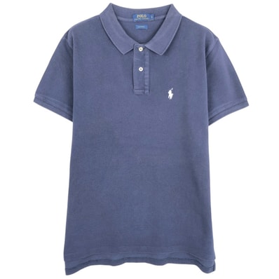 古着 ラルフローレン Ralph Lauren POLO RALPH LAUREN CUSTOM FIT 半袖 ポロシャツ メンズL相当/eaa657636