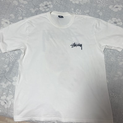 Stussy Fuzzy Dice Tee "White"