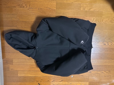 Supreme x The North Face Down Filled Zip Up Hooded Sweatshirt "Black" NY52400I