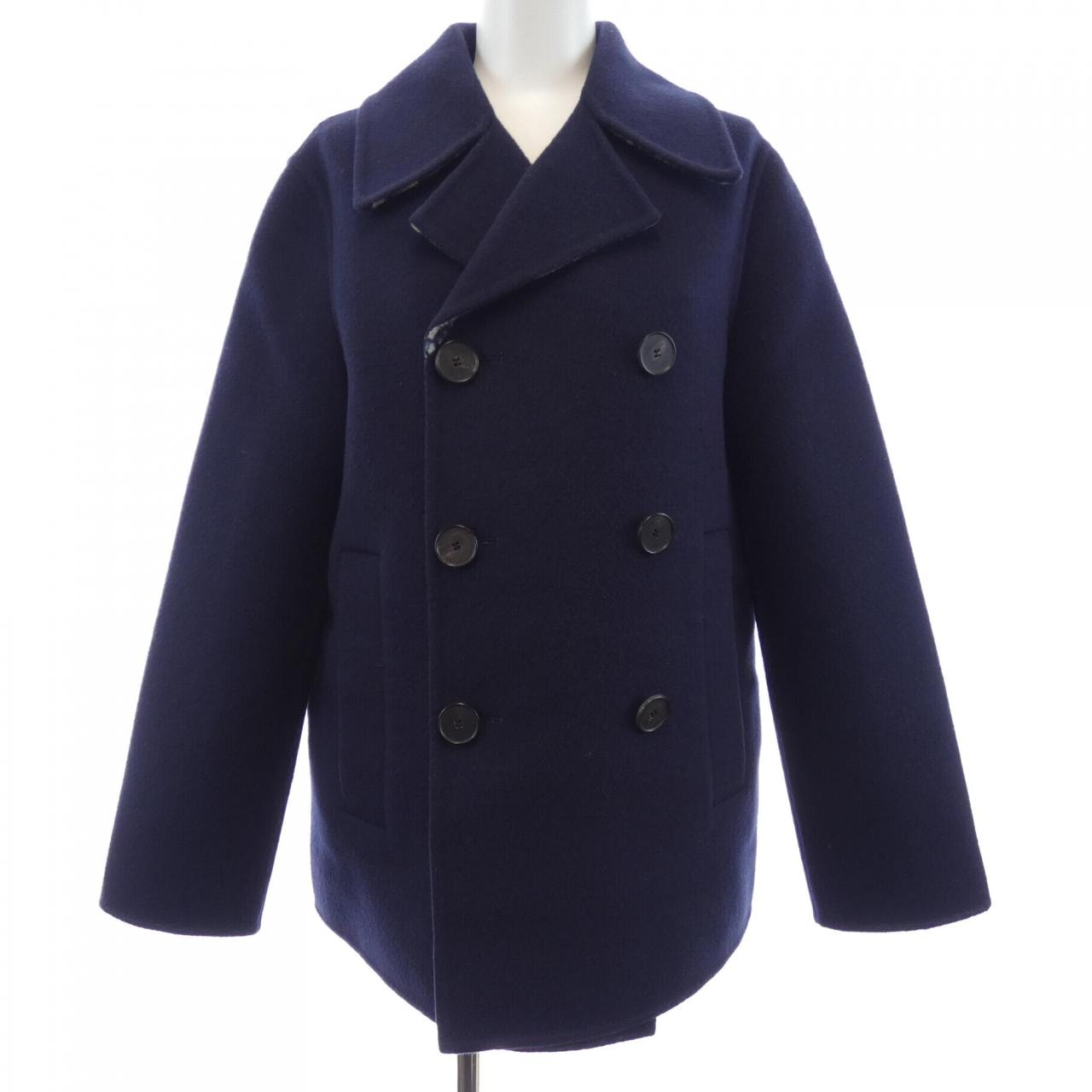 クリスチャンディオール CHRISTIAN DIOR ディオールオブリーク ダブルフェイス 110C08A1375 ピーコート