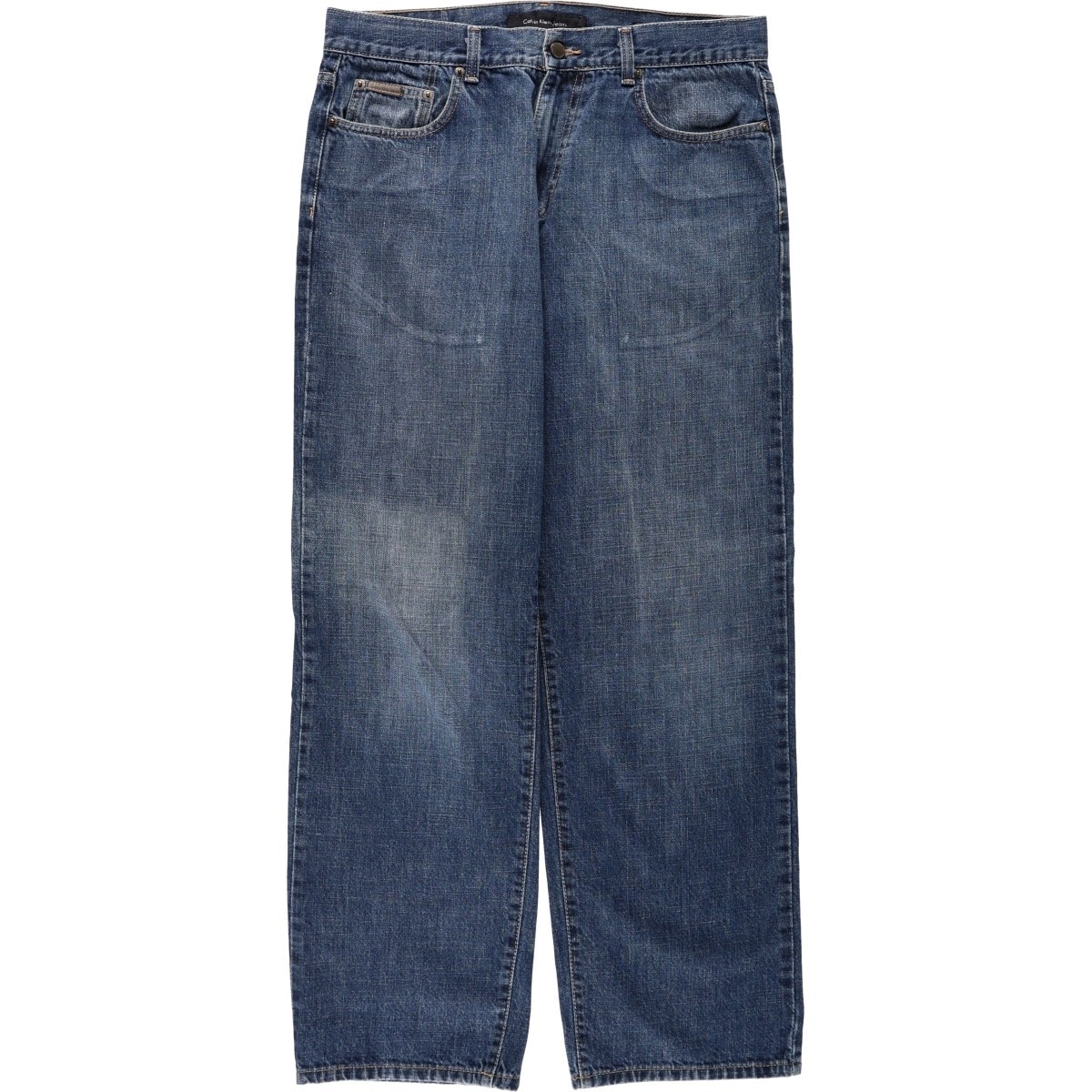 古着 カルバンクライン Calvin klein JEANS ストレートデニムパンツ メンズw35相当/eaa664233