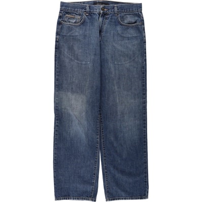 古着 カルバンクライン Calvin klein JEANS ストレートデニムパンツ メンズw35相当/eaa664233