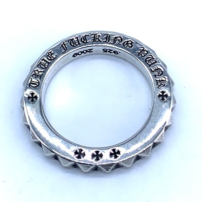 Chrome Hearts True Fucking Punk Ring / Big Punk "Silver"
