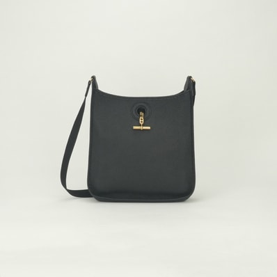 エルメス HERMES ヴェスパPM ヴェスパ PM バッグ ショルダーバッグ トゴ ノワール Noir ブラック Black 黒 ゴールド金具