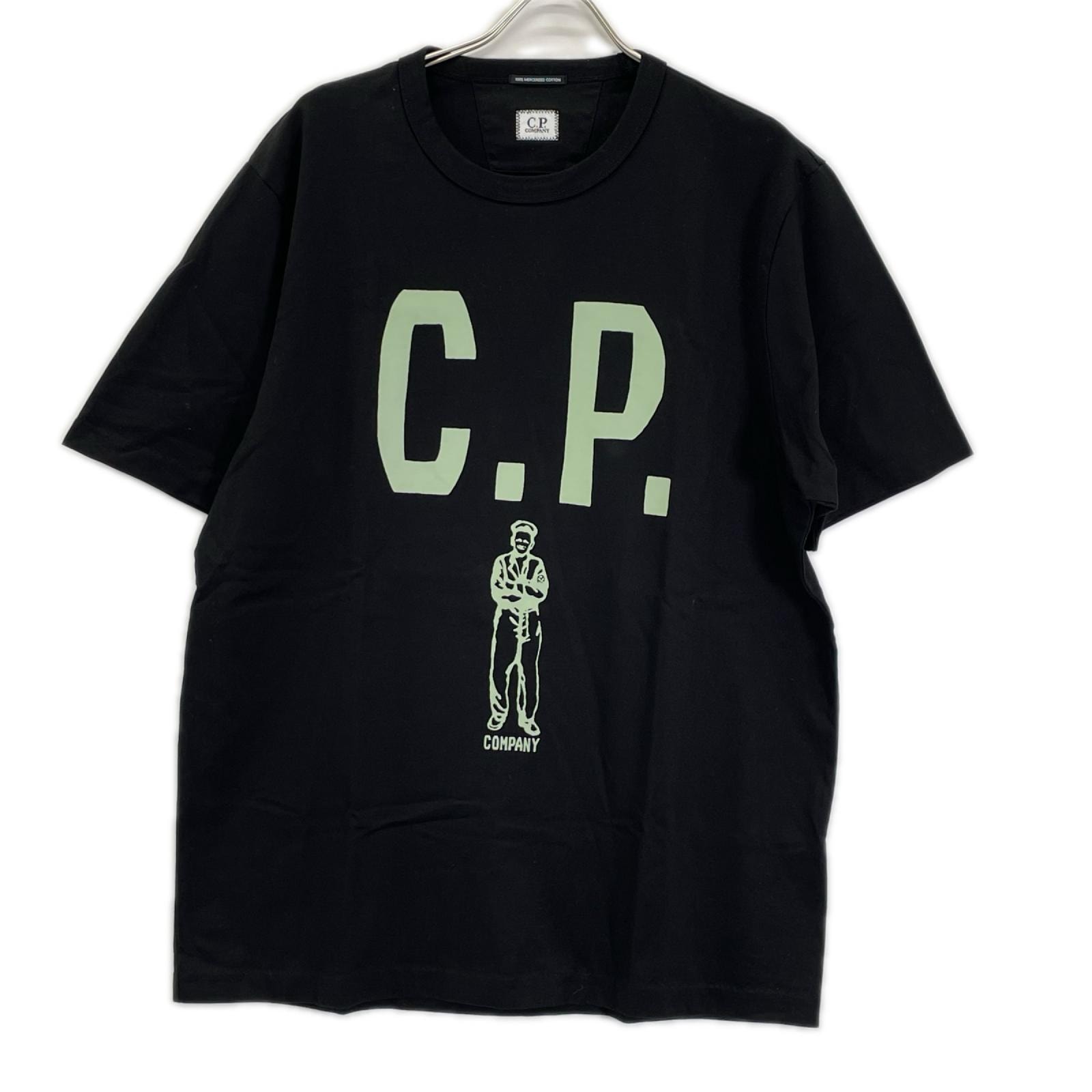 シーピーカンパニー ブラック 30/2 Mercerized Tシャツ XL