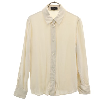 A.P.C. アーペーセー 長袖 シャツ XS クリームベージュ系