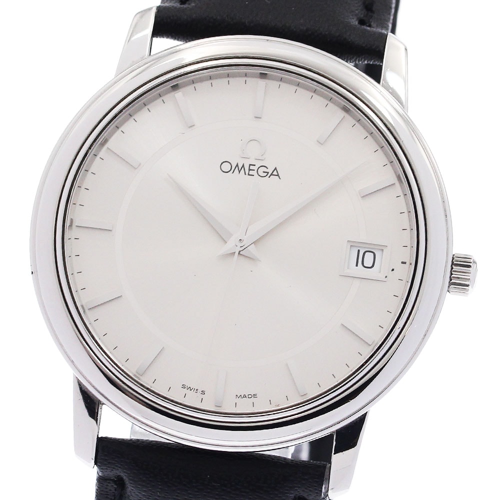 ☆良品 オメガ プレステージ デイト 4810.31.01 メンズ 【中古】