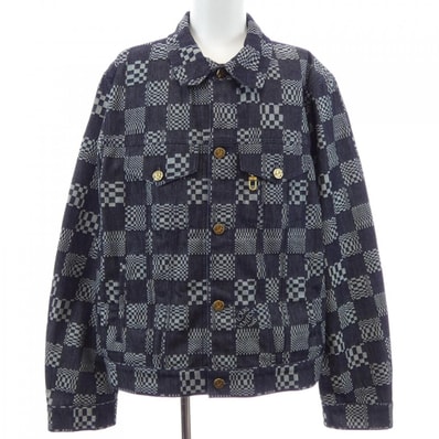 ルイヴィトン LOUIS VUITTON ディストーテッドダミエデニムジャケット HLA50WEW2 デニムジャケット