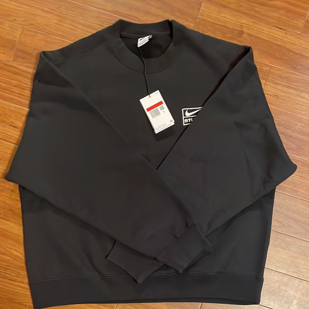 Stussy x Nike Wash Crew (US Size) "Black" DO5310-010