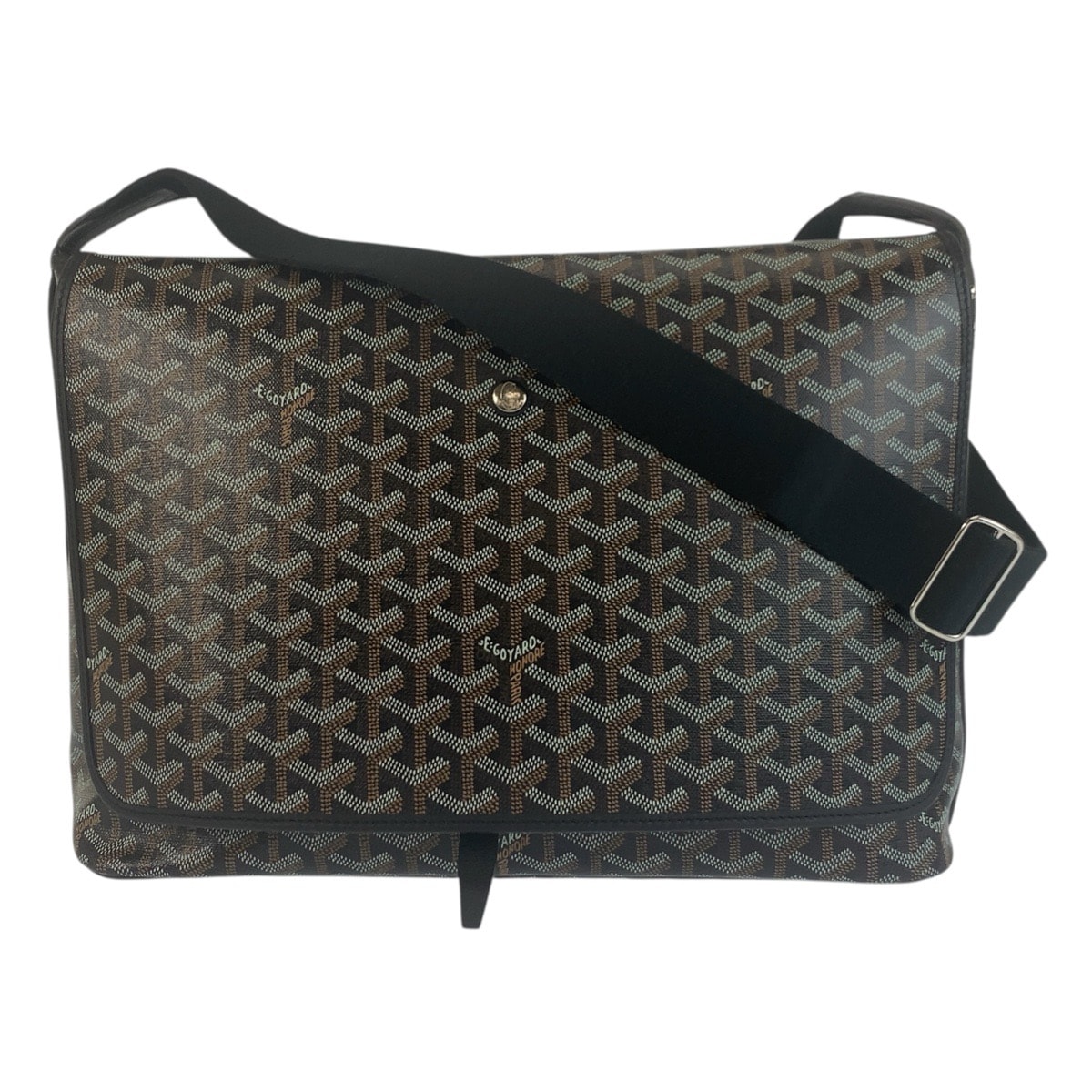 新品未使用 GOYARD ゴヤール カペシアンMM ブラック 黒 PVC ショルダーバッグ メッセンジャーバッグ 602681 【中古】