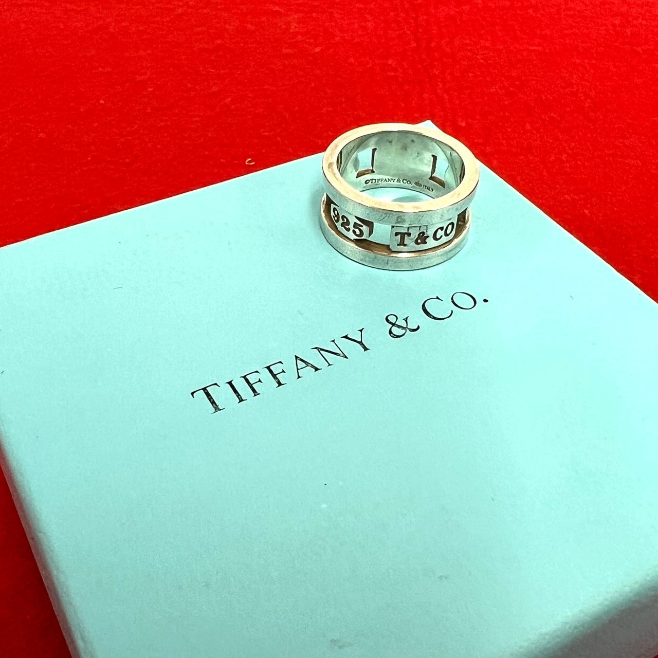 TIFFANY&Co. ティファニー エレメント リング シルバー925 リング・指輪 10号 シルバー
 38468