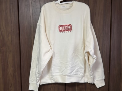 Kith Treats Lunar New Year 2025 Box Logo Crew Sweat "Cream"
