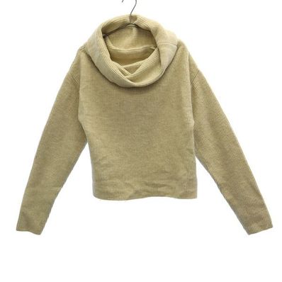 Mila Owen 長袖 リブニット セーター