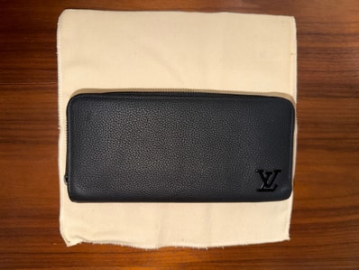 Louis Vuitton Zippy Wallet Horizontal "Noir"
