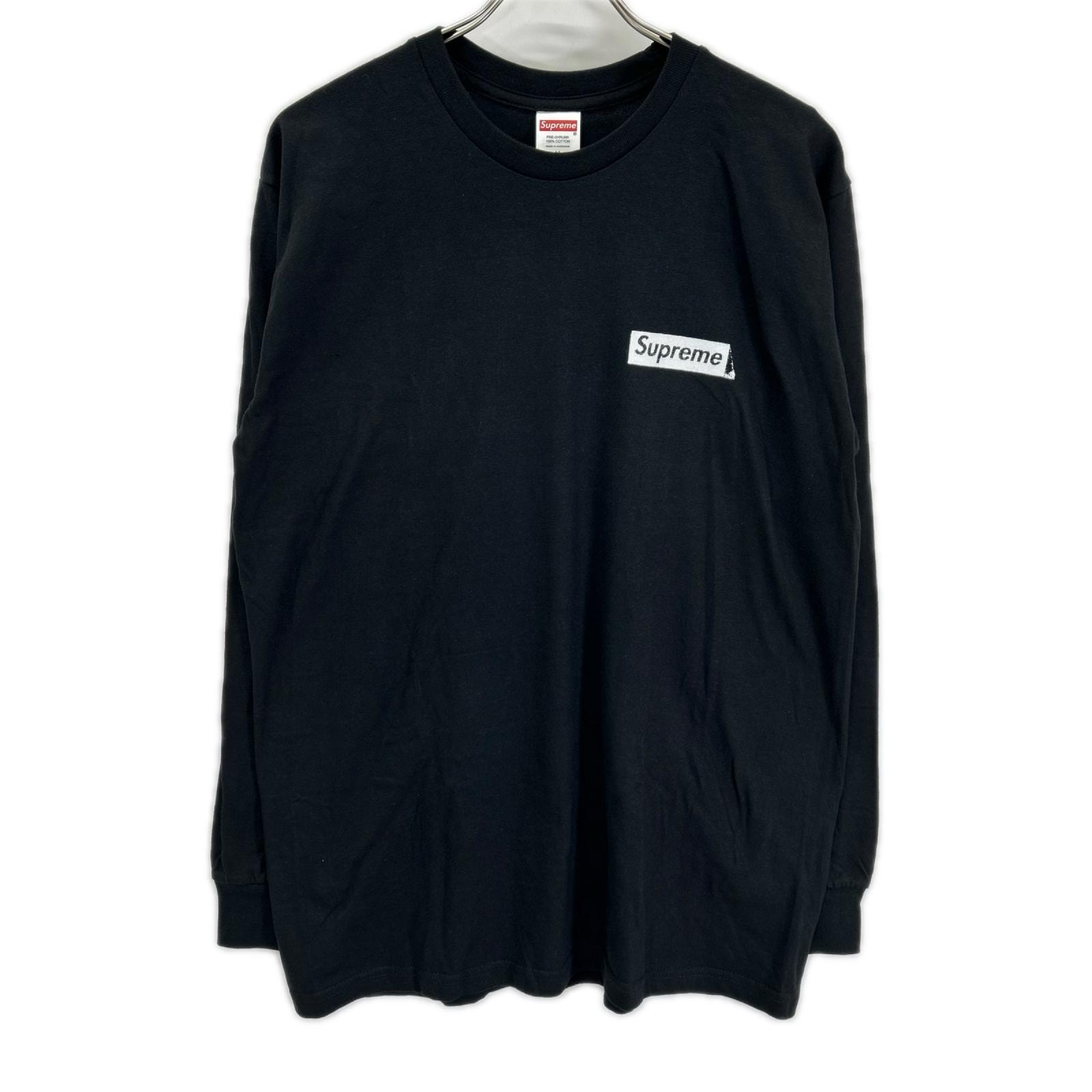 シュプリーム ブラック パープル You still suck you Tシャツ M