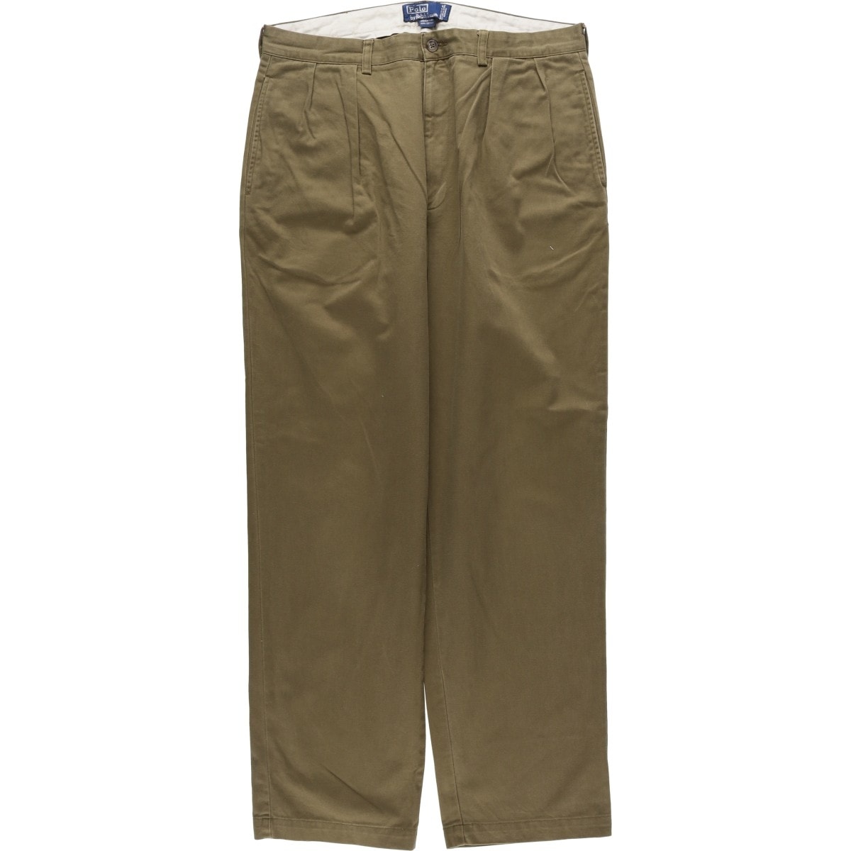 古着 ラルフローレン Ralph Lauren POLO by Ralph Lauren ANDREW PANT ツータック チノパンツ メンズw36相当/eaa630754