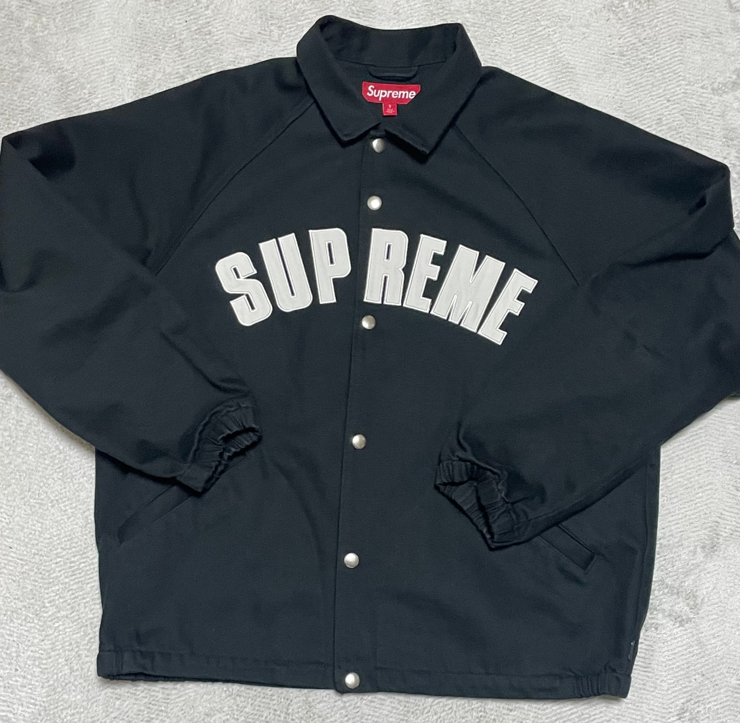 A (未使用に近い)】シュプリーム アーク デニム コーチ ジャケット