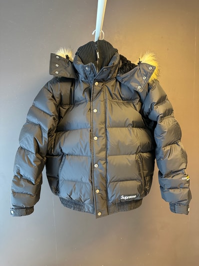 Supreme Facemask 700-Fill Down Puffer Jacket "Black"