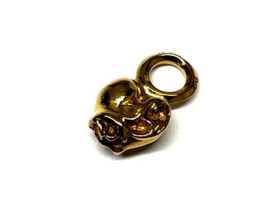 Chrome Hearts 22K #B Stack Charm Heart "Gold"