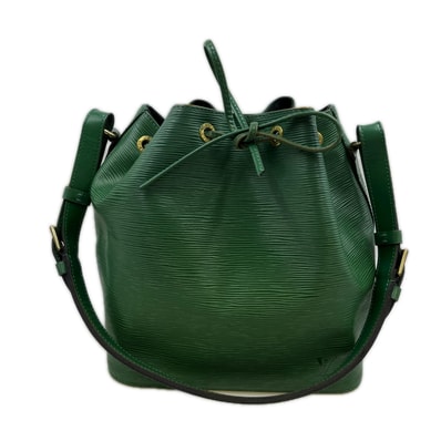 LOUIS VUITTON ルイヴィトン ショルダーバッグ エピ プチ・ノエ M44104 グリーン 角スレ・使用感有