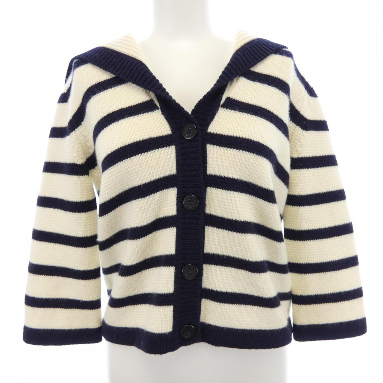 クリスチャンディオール CHRISTIAN DIOR DIOR MARINIERE 224G02AM309 カーディガン