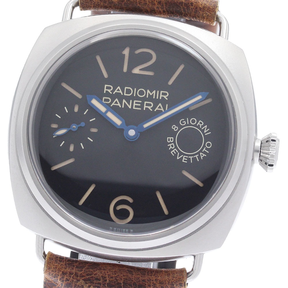 ☆美品 パネライ ラジオミール 8デイズ PAM00992 メンズ 【中古】