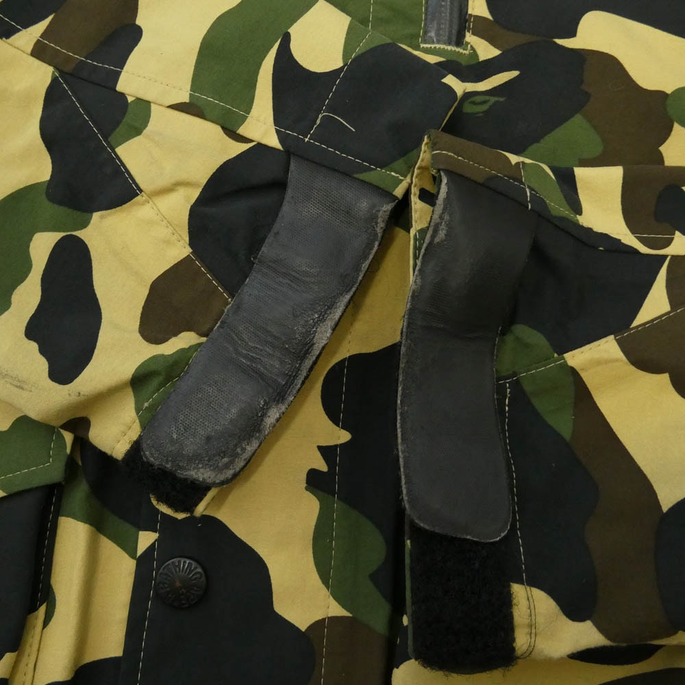 E (全体的に状態が悪い)】A BATHING APE アベイシングエイプ 1ST CAMO