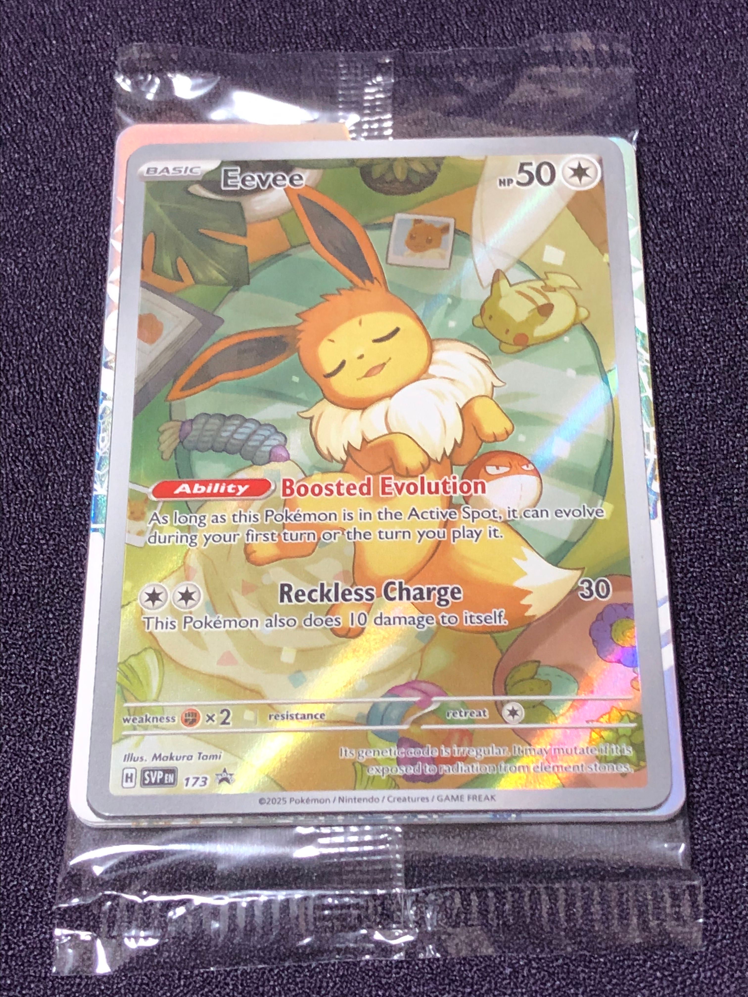 イーブイ P [SVP EN 173]【英語版】(スカーレット&バイオレット「プリズマティックエボリューションズ エリートトレーナボックス」)