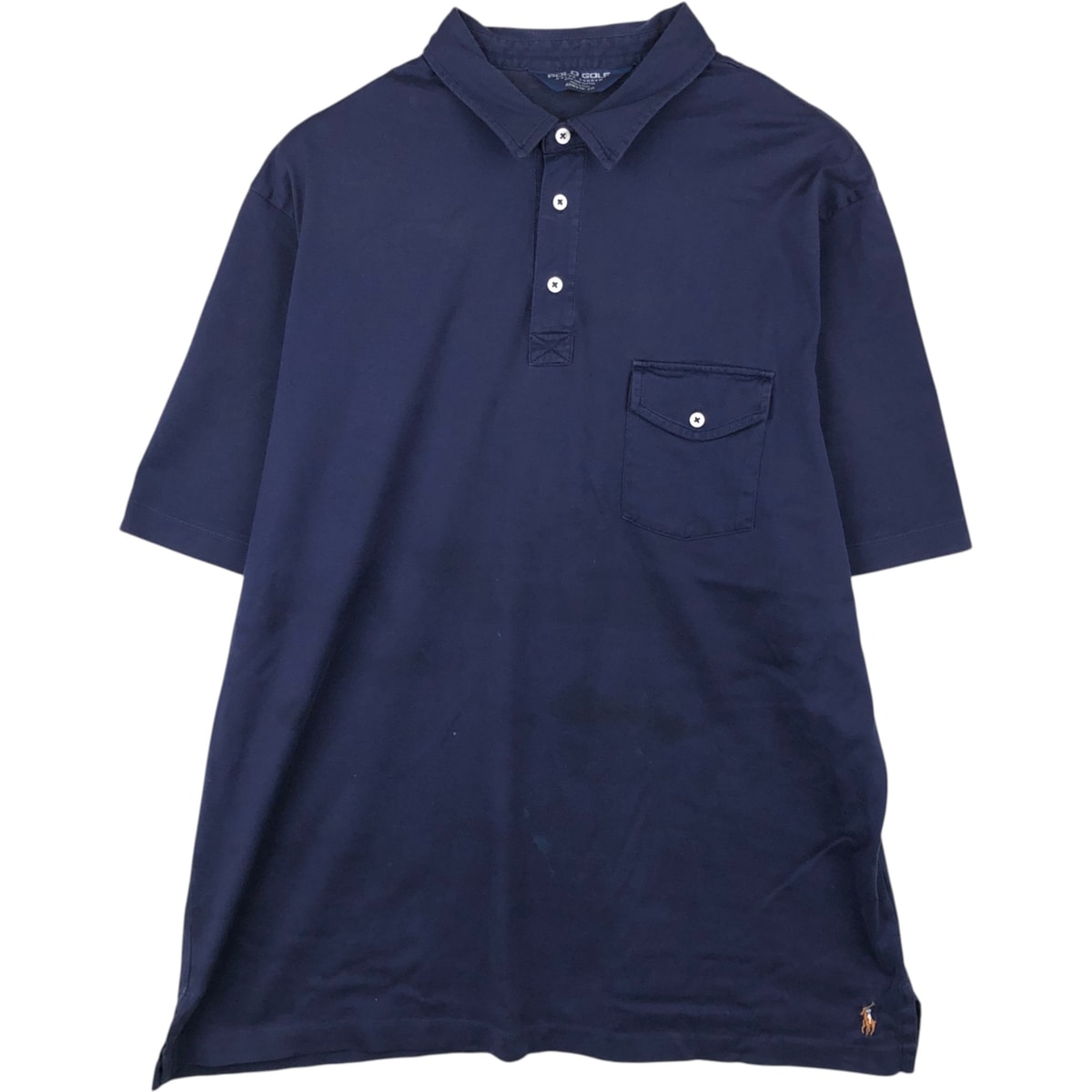 古着 ラルフローレン Ralph Lauren POLO GOLF ポロゴルフ 半袖 ポロシャツ ペルー製 メンズXL相当/eaa620829