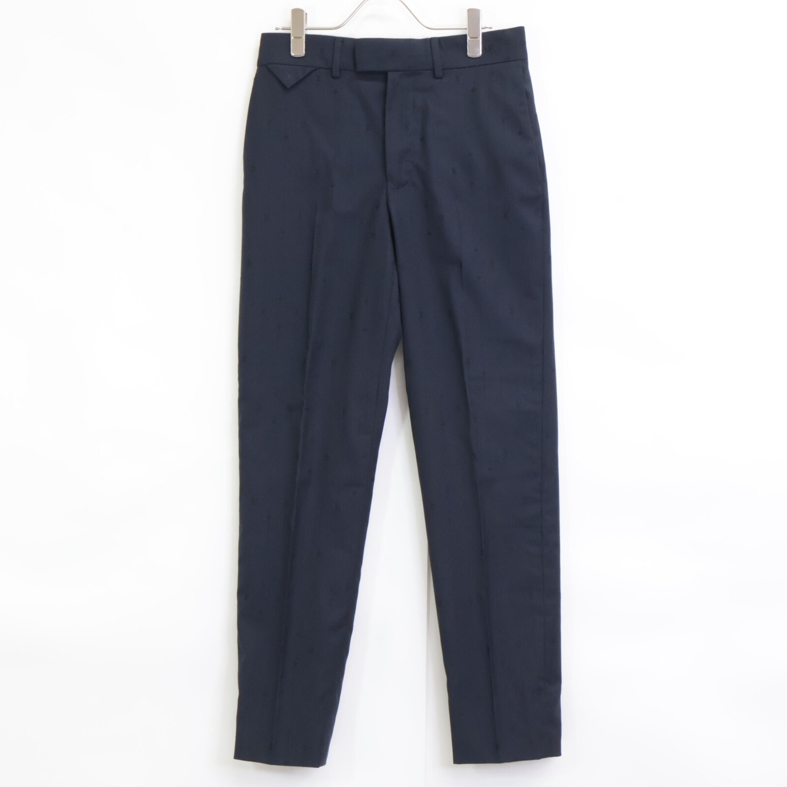 ルイヴィトン 【美品/国内正規/24年製】RM241 Y68 HQFP8W ウール ポンヌフ スラックス/ 46