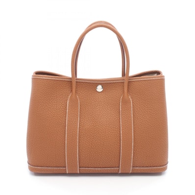 エルメス HERMES ガーデンパーティTPM ゴールド トートバッグ バッグ ネゴンダ ネゴンダ K刻印(2025年製造) レディース ブラウン系 【中古】
