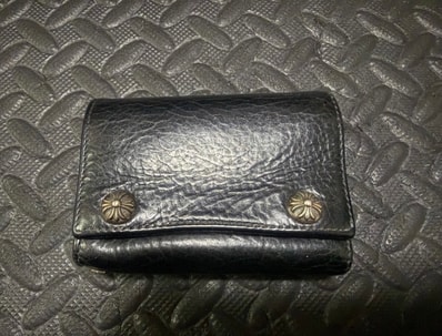 CHROME HEARTS スリーフォールドウォレット クロムハーツ レザー
