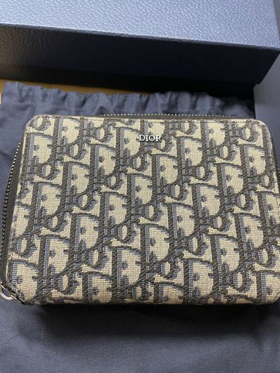 Dior Shoulder Strap Pouch Dior Oblique Jacquard "Beige"