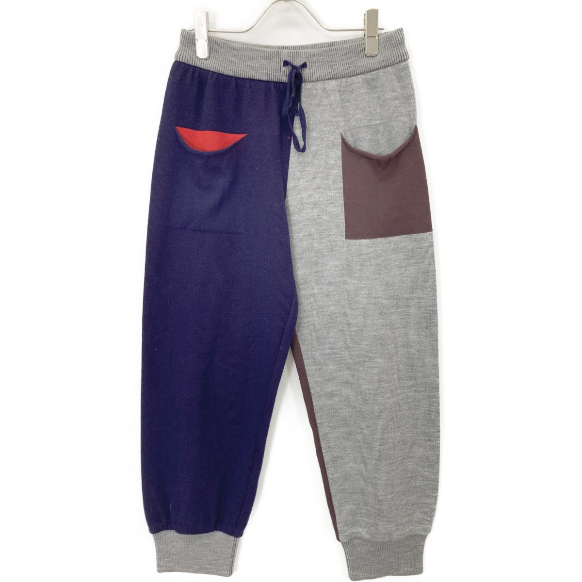 プリーツプリーズ 15AW PP54-KF757 ﾏﾙﾁｶﾗｰ ｸﾚｲｼﾞｰﾊﾟﾀｰﾝ ﾆｯﾄ ｲｰｼﾞｰﾊﾟﾝﾂ 3