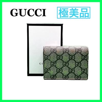 GUCCI グッチ レディース 二つ折り財布 GG スプリームビー 508757