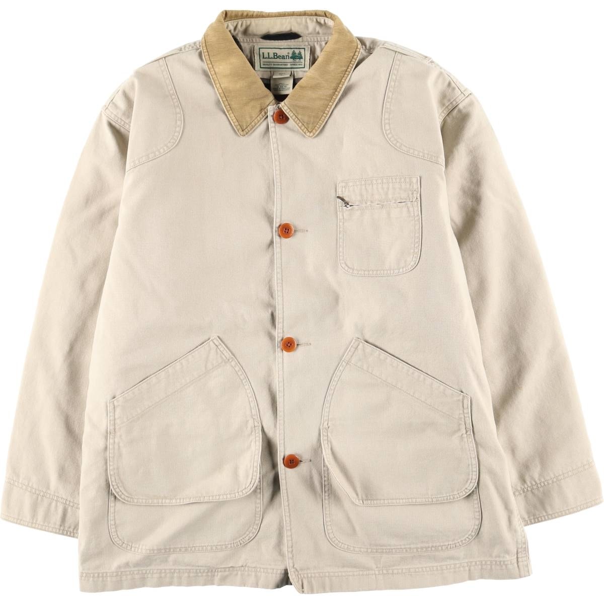 古着 90~00年代 エルエルビーン L.L.Bean 中綿入り ダック ハンティングジャケット メンズL相当/eaa615661