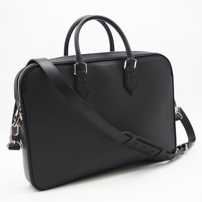 極美品 LOUIS VUITTON ルイ・ヴィトン エピ ダンディ M54404 2wayブリーフケース ブラック グレインレザー メンズ