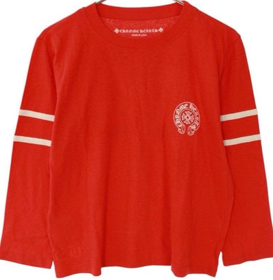 Chrome Hearts 33 Horseshoe L/S T-Shirt "Red"