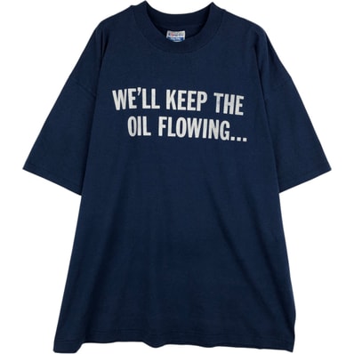 古着 80年代 ヘインズ Hanes LUBE LAB INC アドバタイジングTシャツ USA製 メンズXXL相当 ヴィンテージ/eaa640737