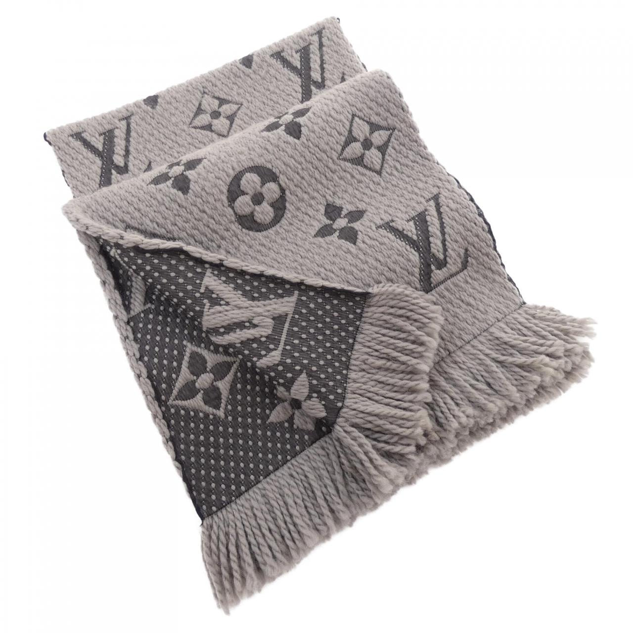 ルイヴィトン LOUIS VUITTON エシャルプ ロゴマニア M72242 MUFFLER