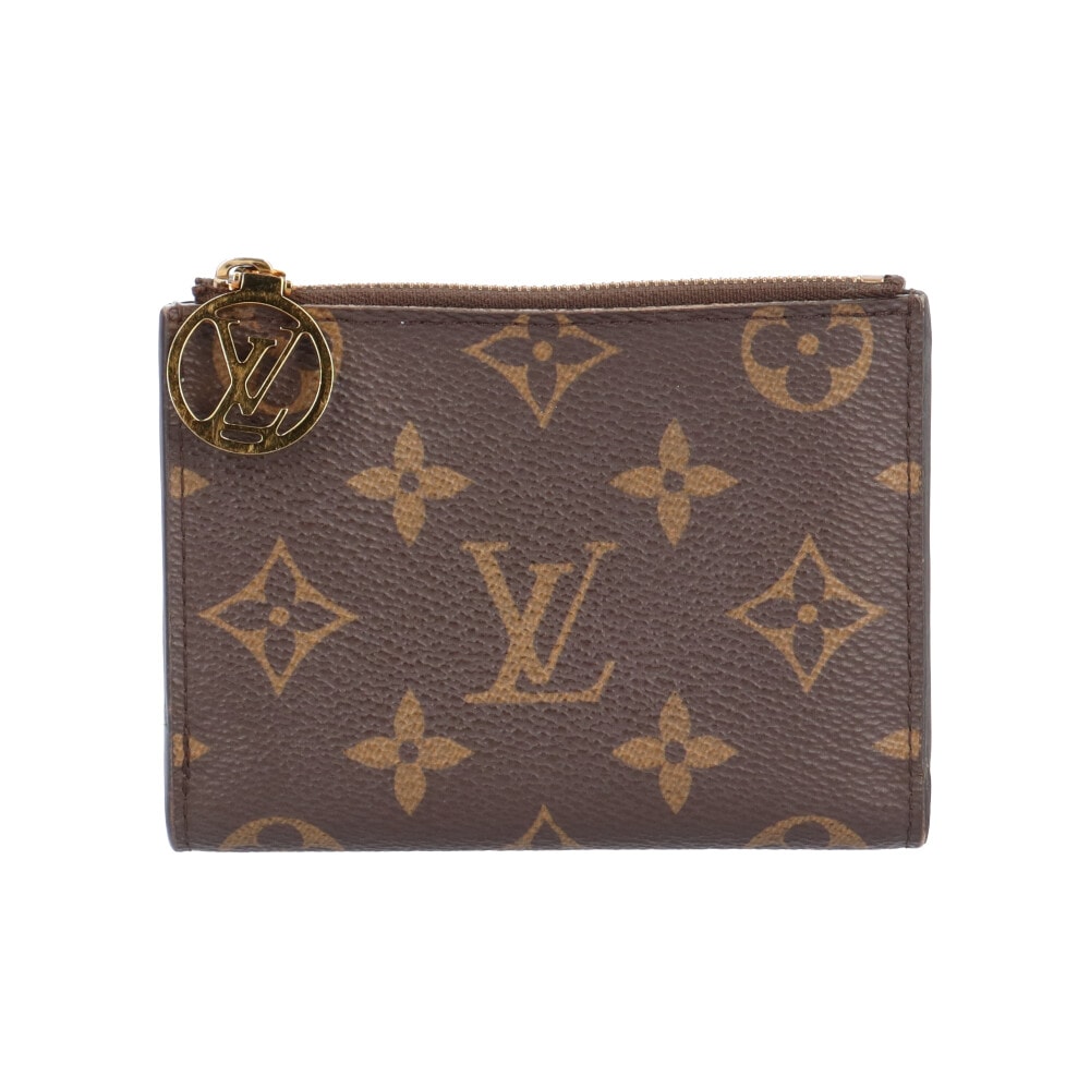 ルイヴィトン ポルトフォイユ リサ モノグラム 二つ折り財布 モノグラムキャンバス M83605 レディース LOUIS VUITTON  中古