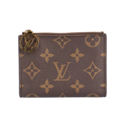 ルイヴィトン ポルトフォイユ リサ モノグラム 二つ折り財布 モノグラムキャンバス M83605 レディース LOUIS VUITTON 中古