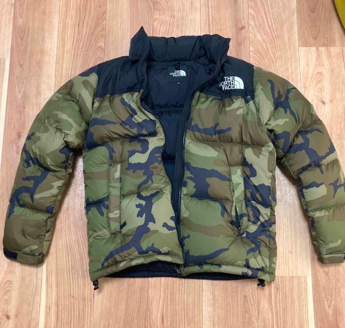 The North Face NV Nuptse Jacket "TNF Camo"