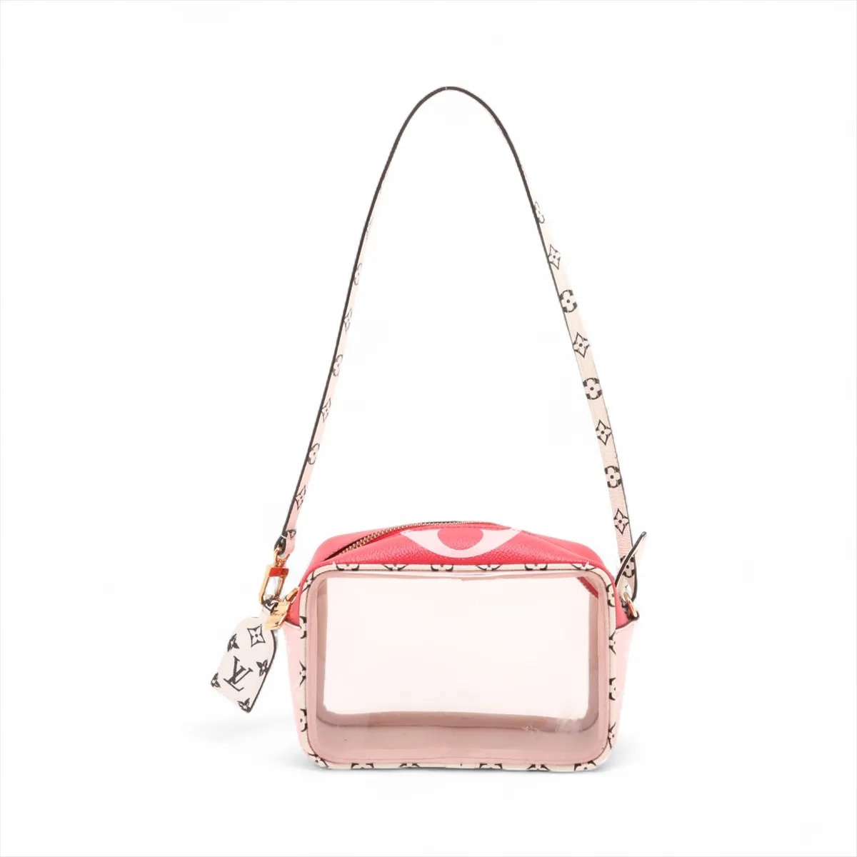 ■美品 ルイヴィトン モノグラム ジャイアントビーチポーチ クリア