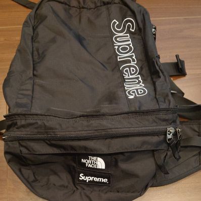 Supreme x The North Face Trekking Convertible Backpack + Waist Bag "Black"
