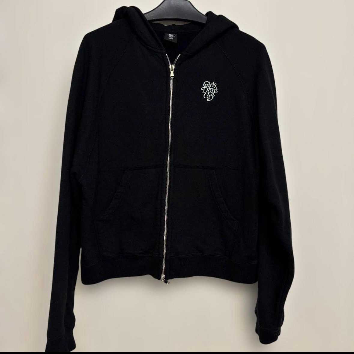 Girls Don't Cry Zip Sweat Hoodie "Black"