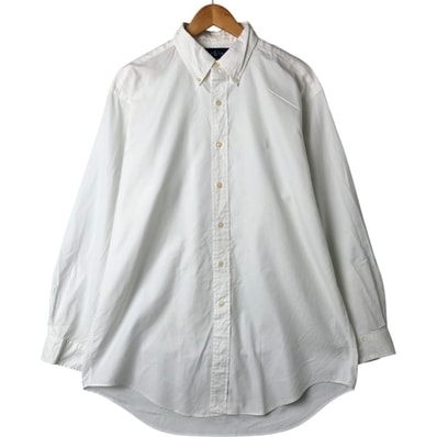 古着 ラルフローレン Ralph Lauren YARMOUTH 長袖 ボタンダウンシャツ メンズL相当/eaa549346