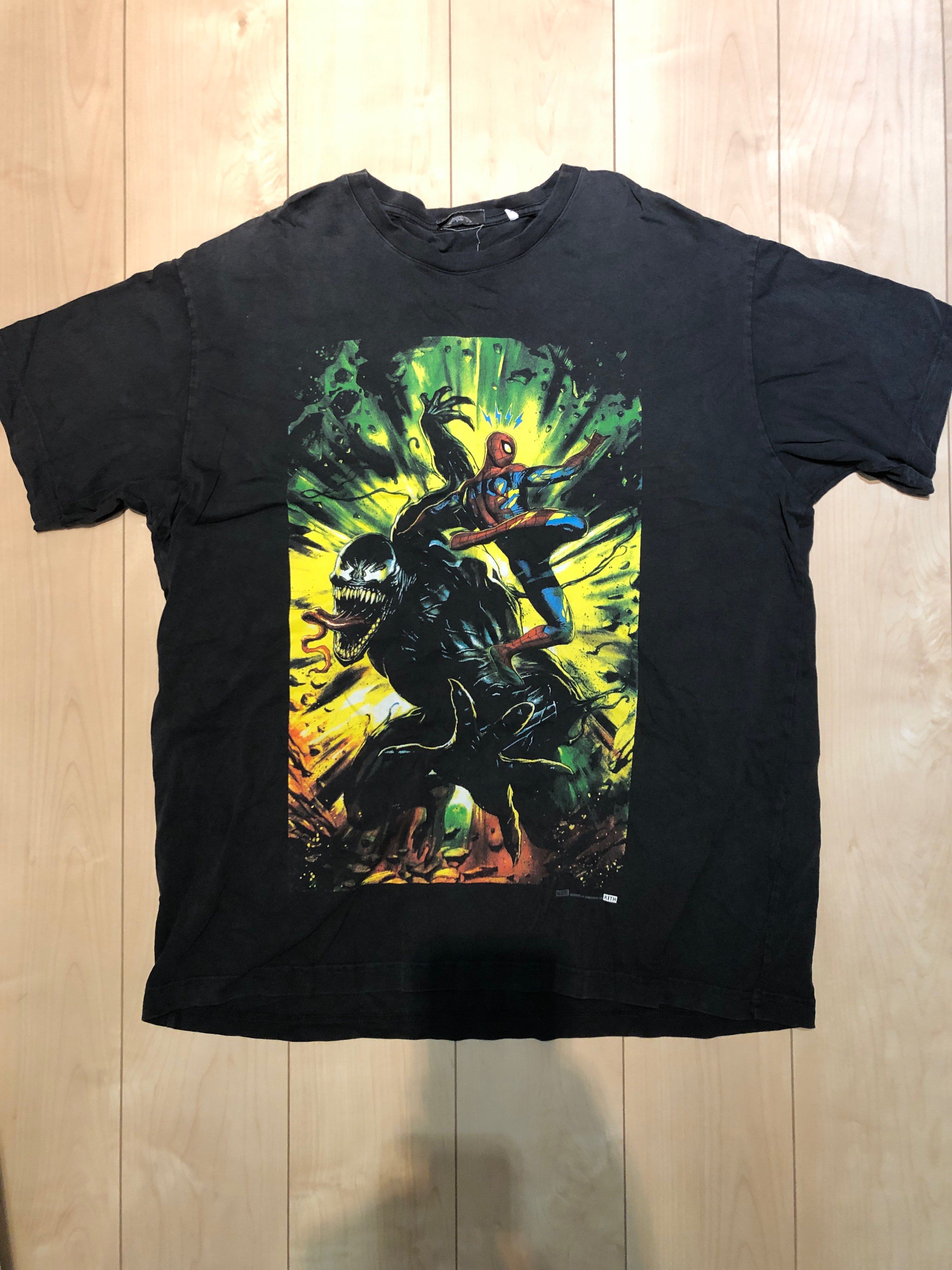 Marvel x Kith Spider-Man Venom Battle Vintage Tee 